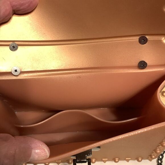 Spiked handbag and/or crossbody bag. NWOT - Picture 9 of 10